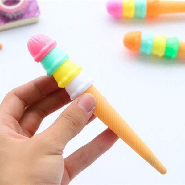 Ice Cream ?? Style Fancy Gel Pen. - Image 5