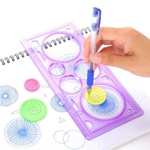 Spirograph Set ,Geometric Drawing Tool - Image 2