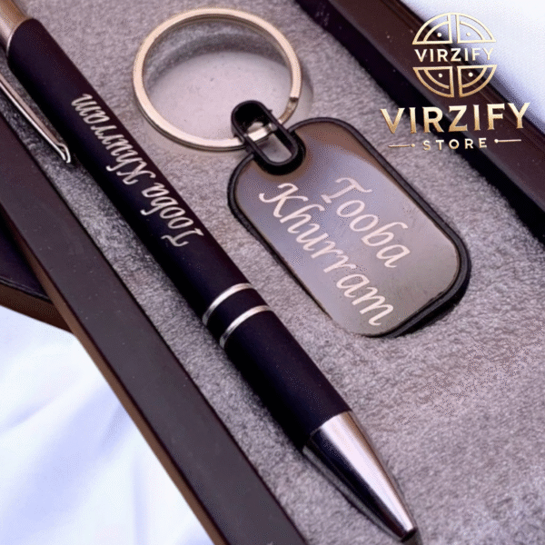 Customized Pen, Keychain & Box - Image 3