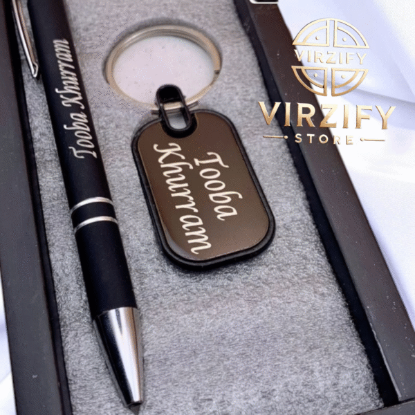 Customized Pen, Keychain & Box - Image 2