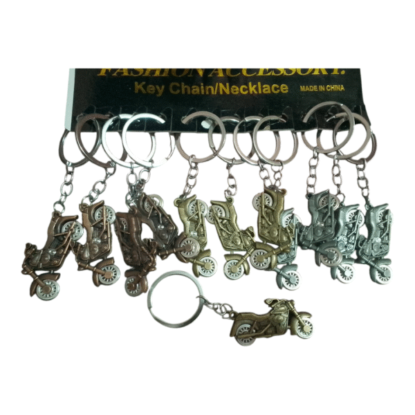 Metal Motorcycle keychain (pack of 1) - Image 2