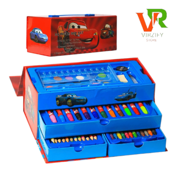 Art Set 54 Pieces | Kids Coloring & Drawing Kit