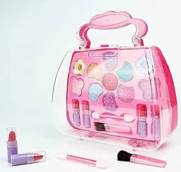 VIP Kids Makeup Kit Set,Creative Pretend Play Makeup Toys for Girls - Image 2