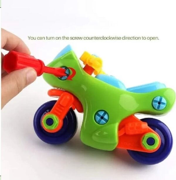Tools Motorcycle ,Assemble & Ride Fun for Kids. - Image 5