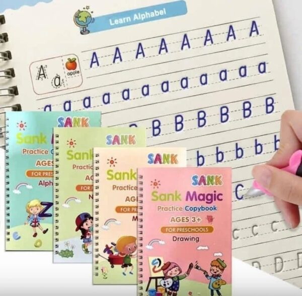 Sank Magic,Reusable Writing Book for Kids in Pakistan - Image 3