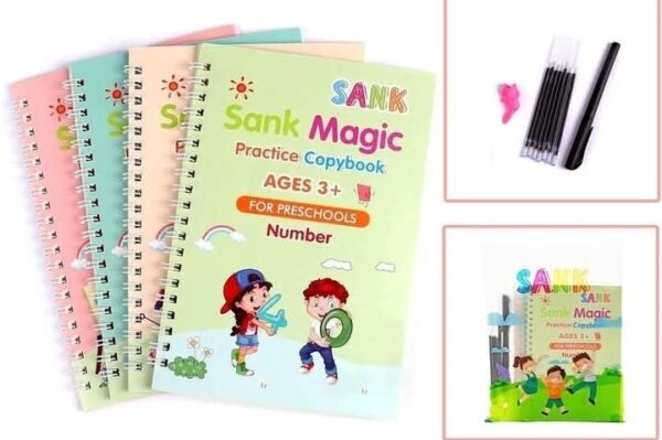 Sank Magic,Reusable Writing Book for Kids in Pakistan