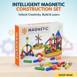 Magnetic Construction Set | 25 PCS Educational Toy